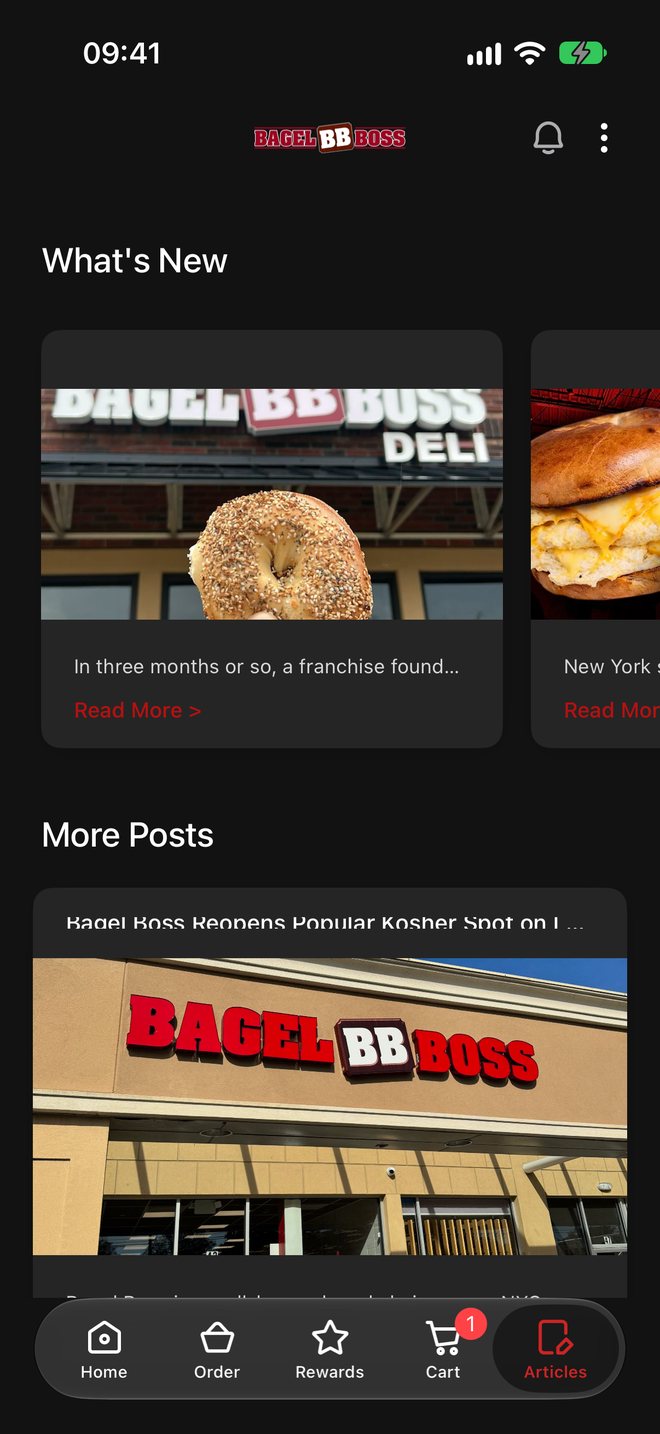 Articles feed